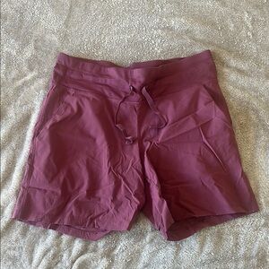 Women's Burgundy Shorts